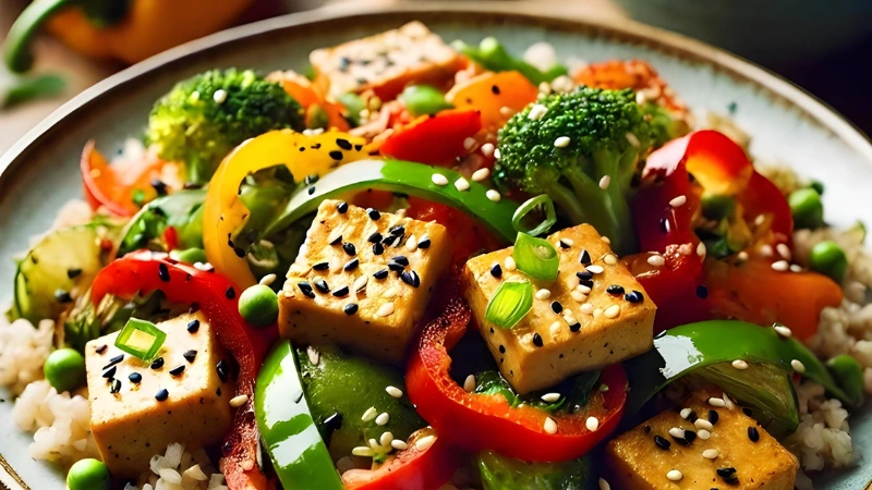 Tofu stir fry