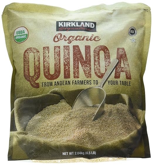 Product image of Kirkland Signature Organic Gluten-Free Quinoa From Andean Farmers To Your Table - 2.04kg., 4.5lb