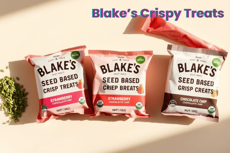 Blake’s Seed Based Crispy Treats in colorful packets