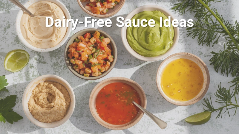dairy free lunch recipes sauce collection