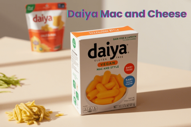 Daiya Cheddar Style Vegan Mac and Cheese in a box