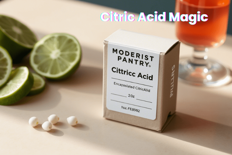 Modernist Pantry Encapsulated Citric Acid in a Box