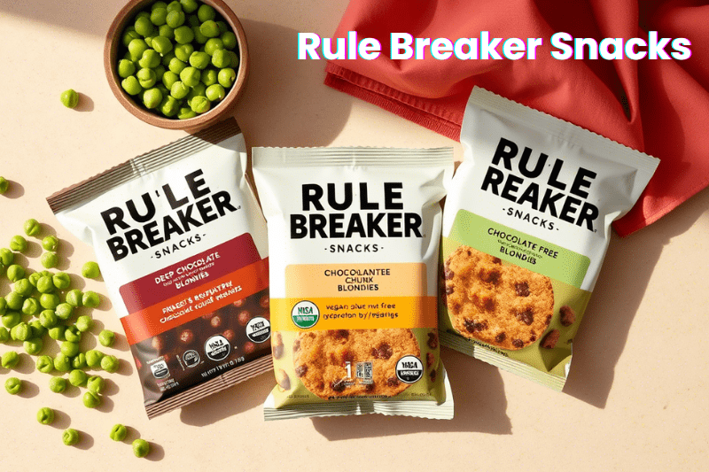 Rule Breaker Snacks Variety Pack in colorful packets