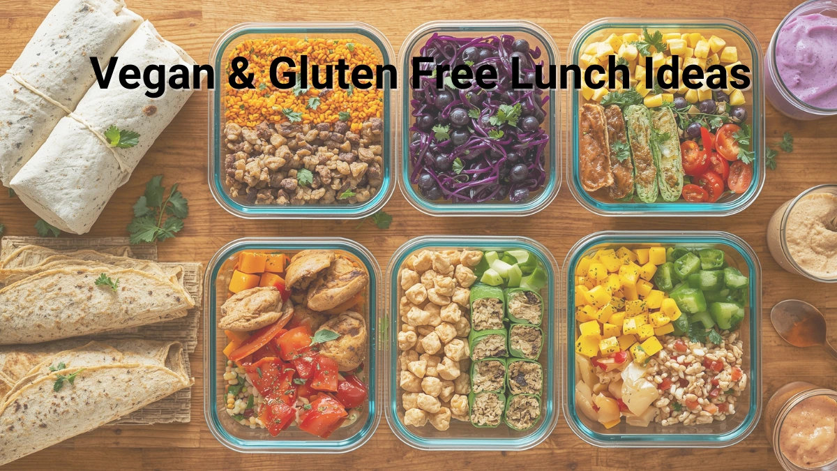 vegan and gluten free lunch ideas meal prep