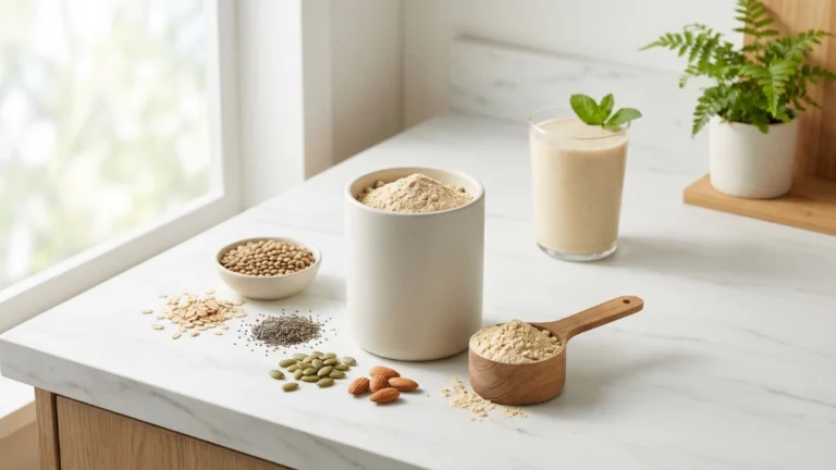 Best gluten-free dairy-free protein with plant-based ingredients and smoothie setup