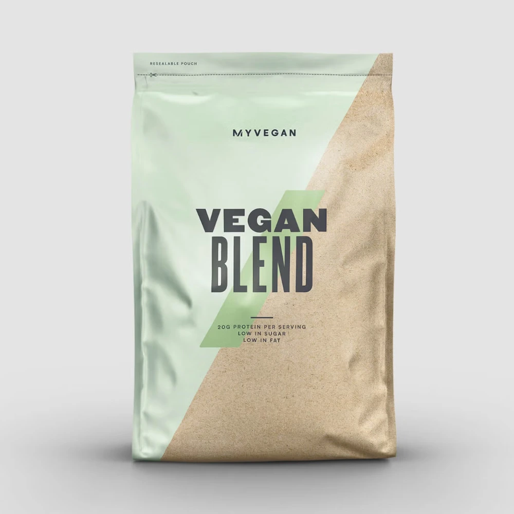 High protein vegan blend dairy-free gluten-free protein powder for performance and recovery